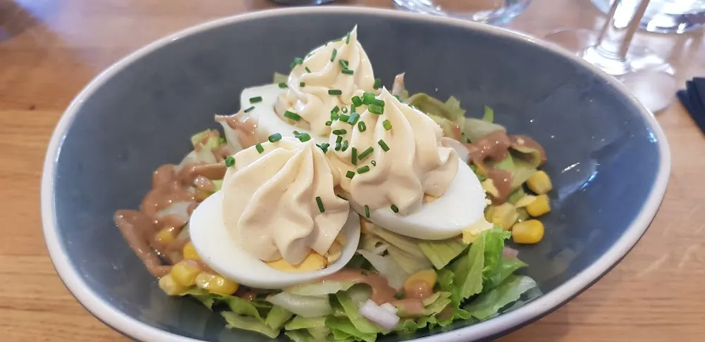 Œuf Dur Mayonnaise Salade